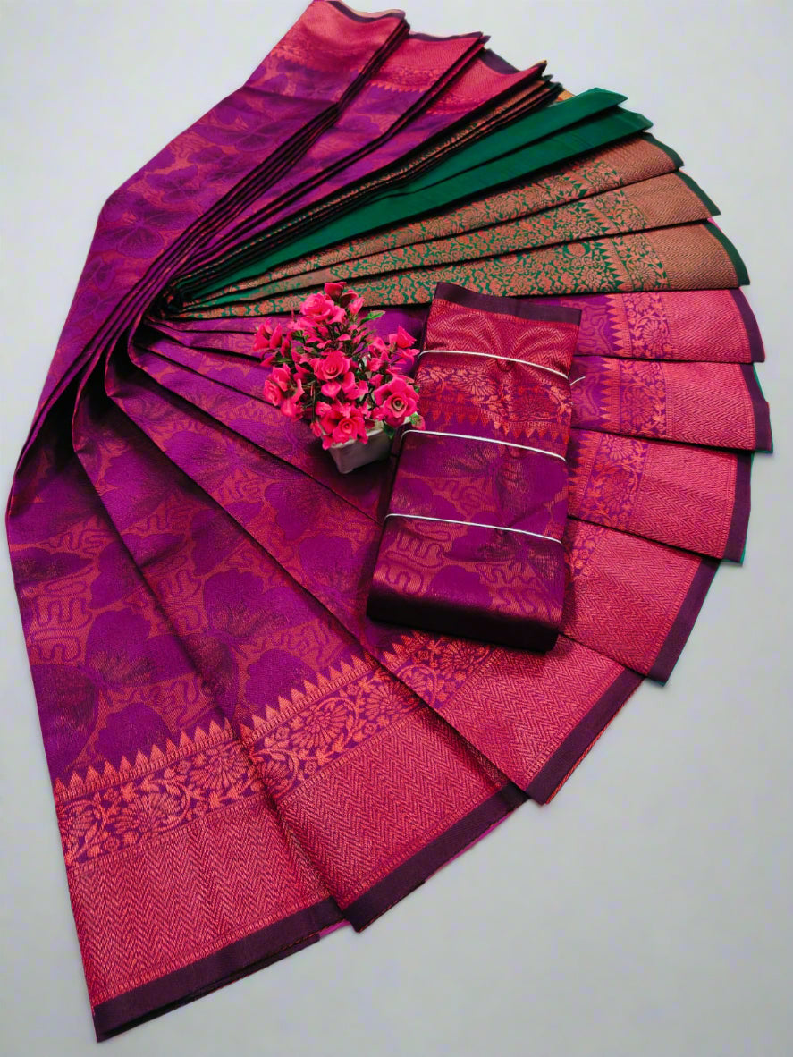 Butterfly saree