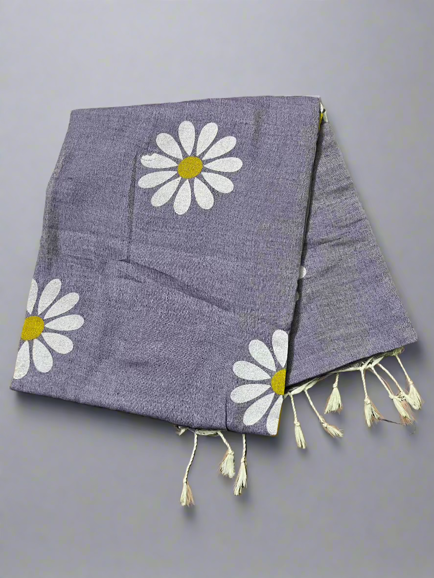 Cotton Sunflower Saree