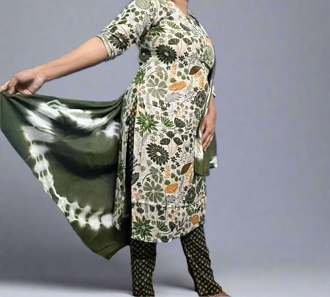 Set Kurti with Dupatta