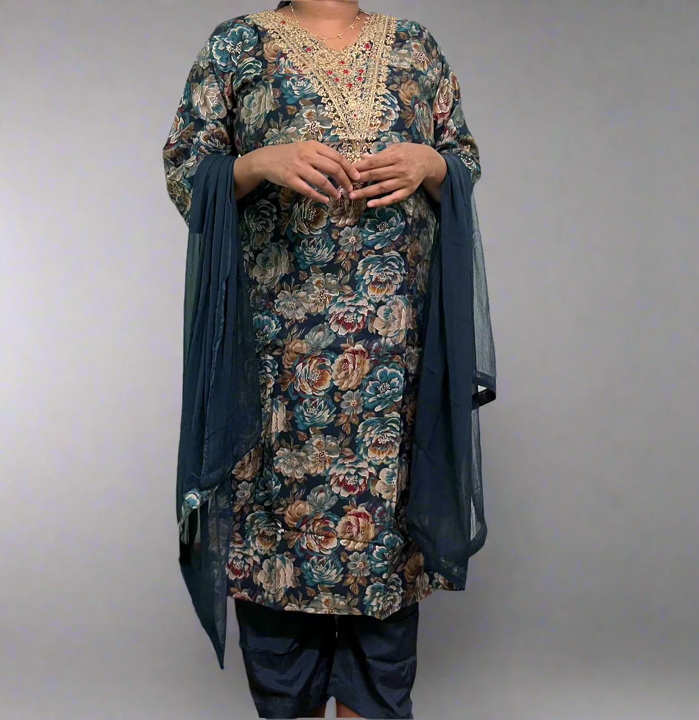 Set Kurti with Dhupatta
