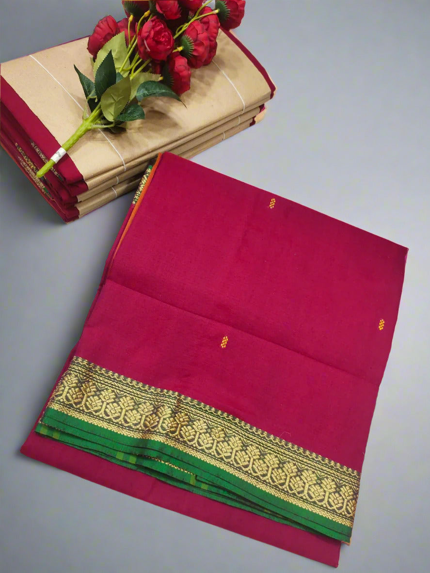 Kanchi Cotton Saree