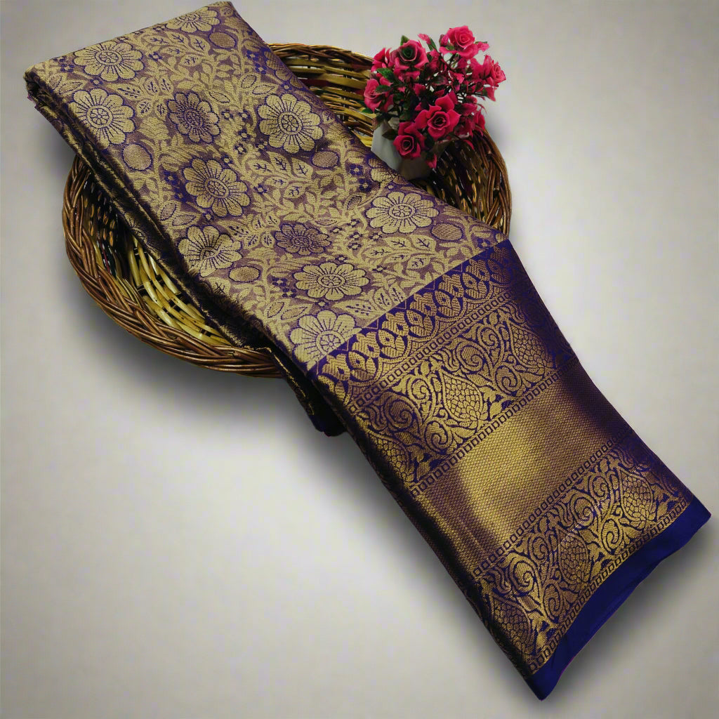 One Gram Gold Saree