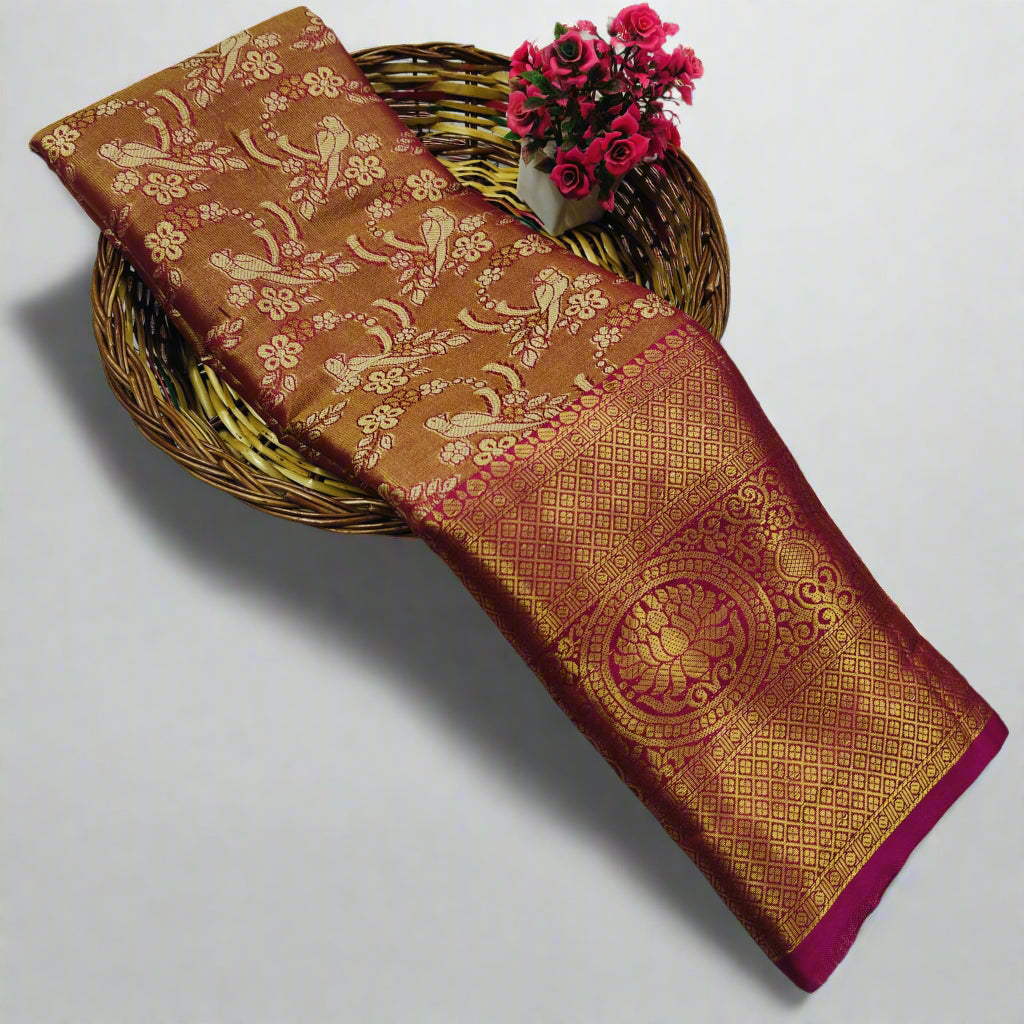 One Gram Gold Saree