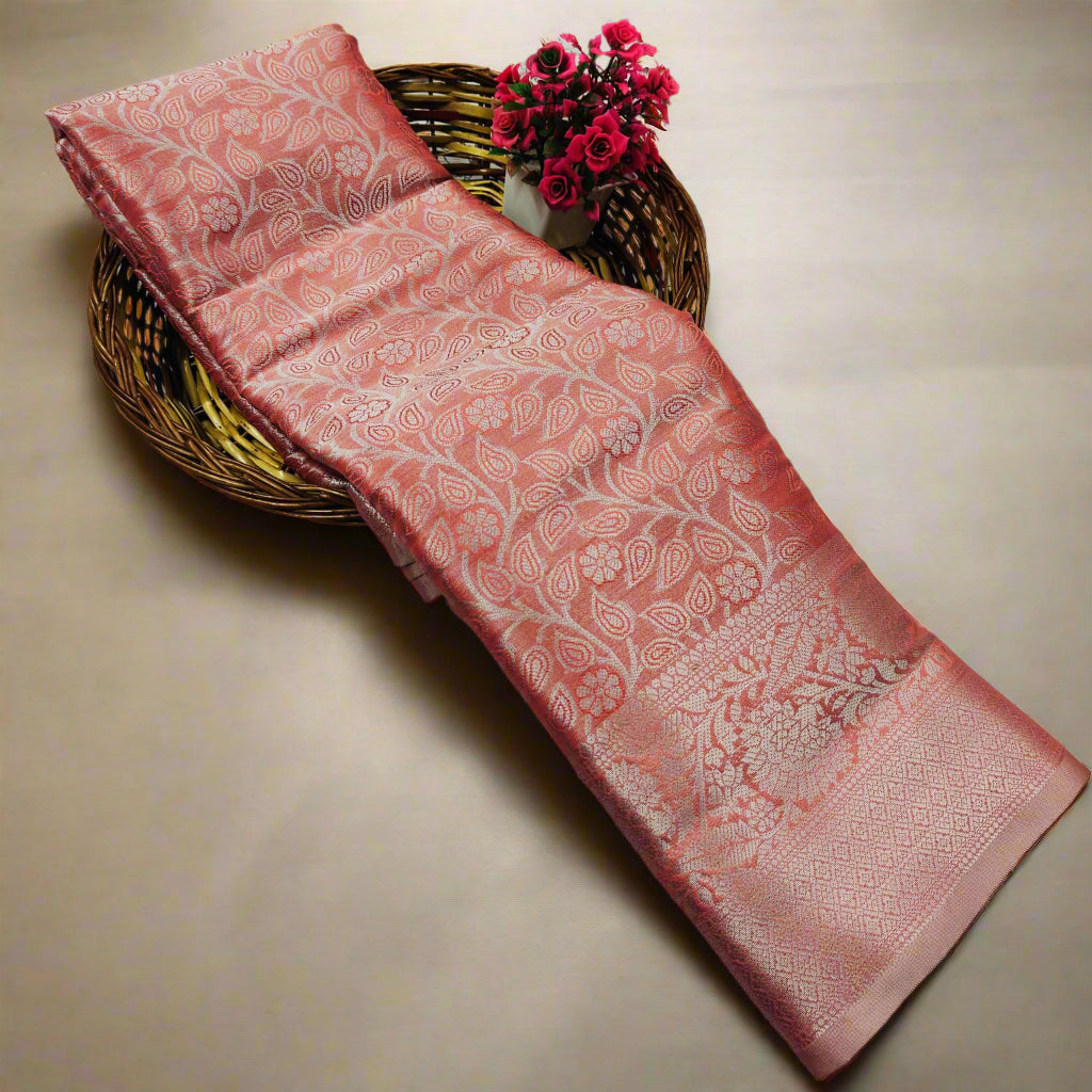 One Gram Silver Saree