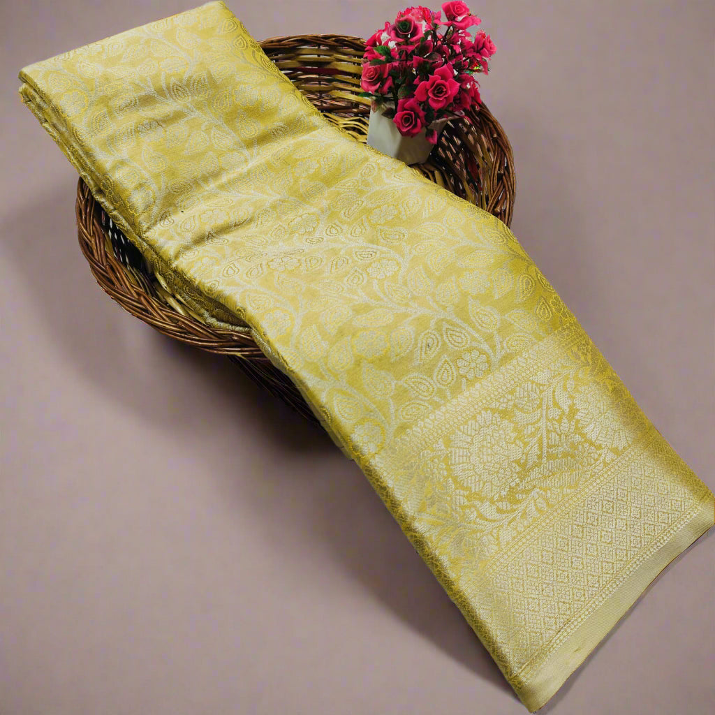 One Gram Silver Saree