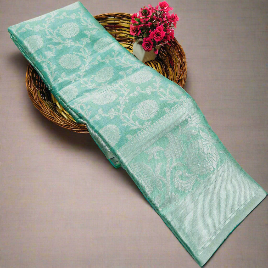 One Gram Silver Saree