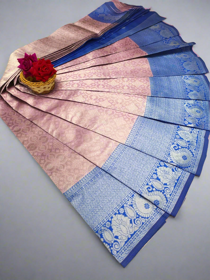 Silver Kubera Pattu Sarees