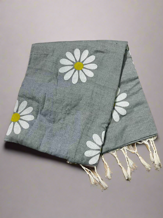 Cotton Sunflower Saree