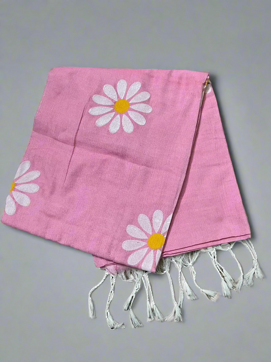 Cotton Sunflower Saree