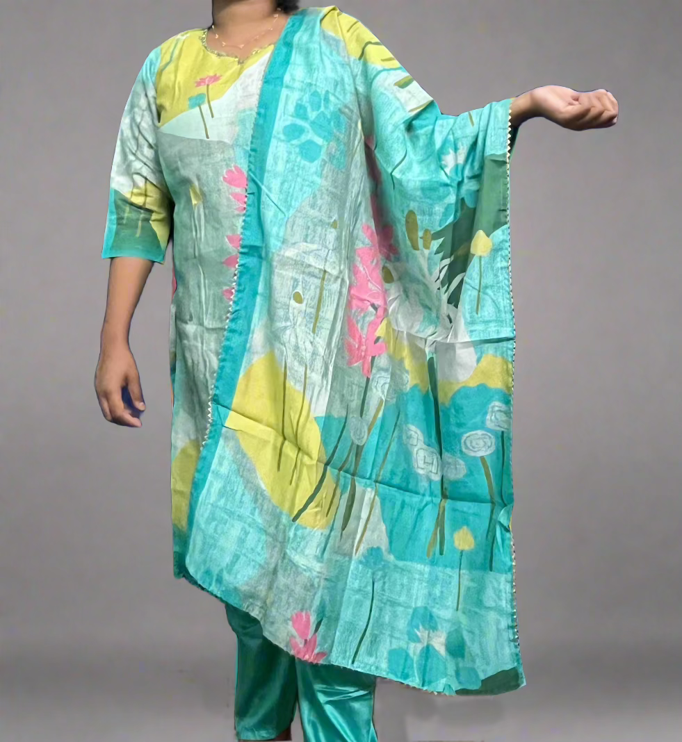 Set Kurti with Dhupatta