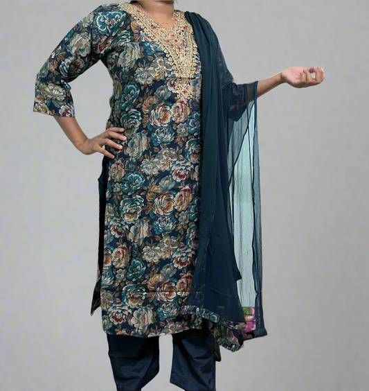 Set Kurti with Dhupatta