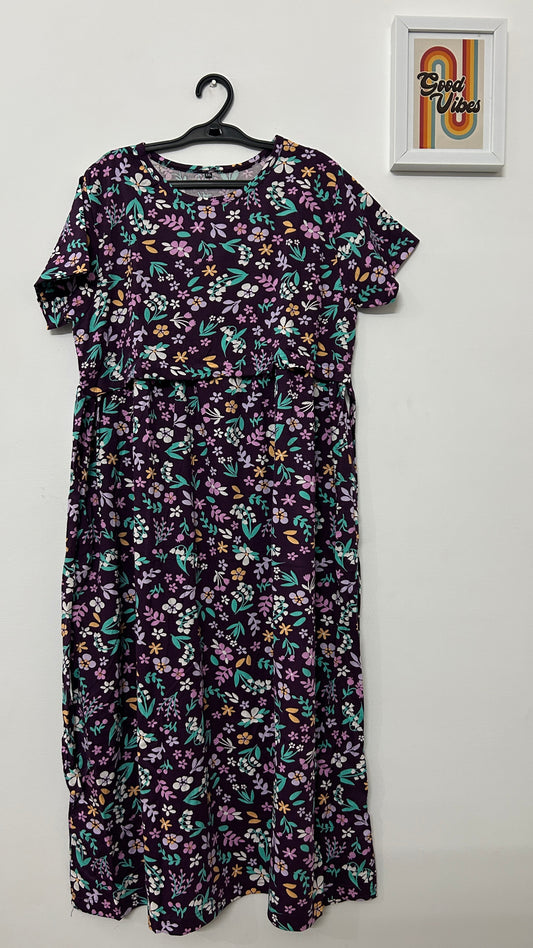 Maternity Feeding Gown