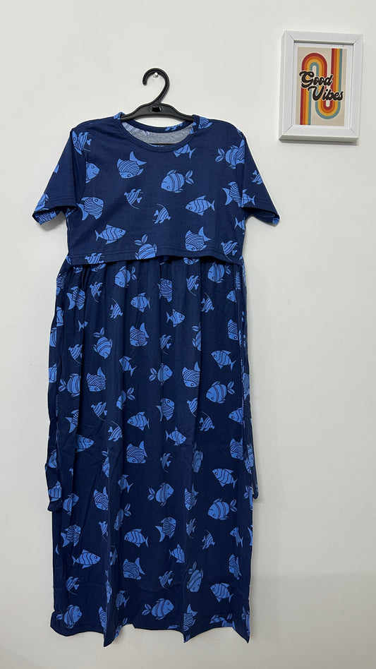 Maternity Feeding Gown