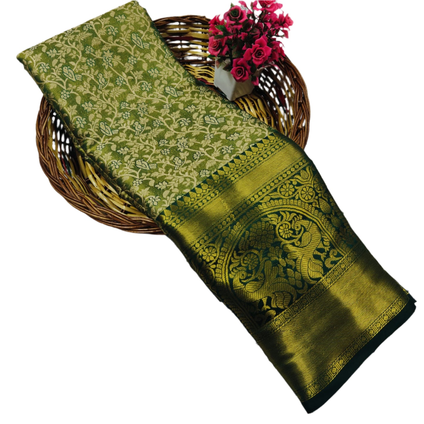 One Gram Gold Saree