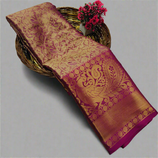 One Gram Gold Saree