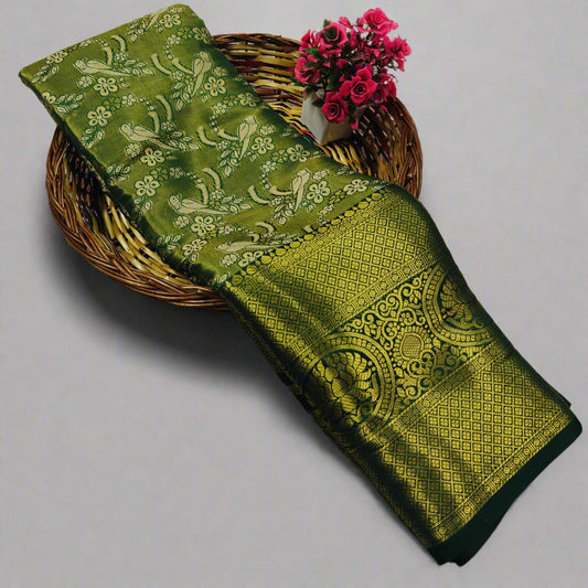 One Gram Gold Saree
