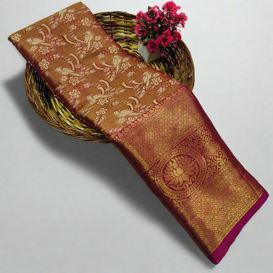 One Gram Gold Saree