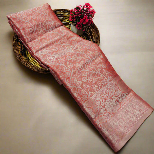One Gram Silver Saree