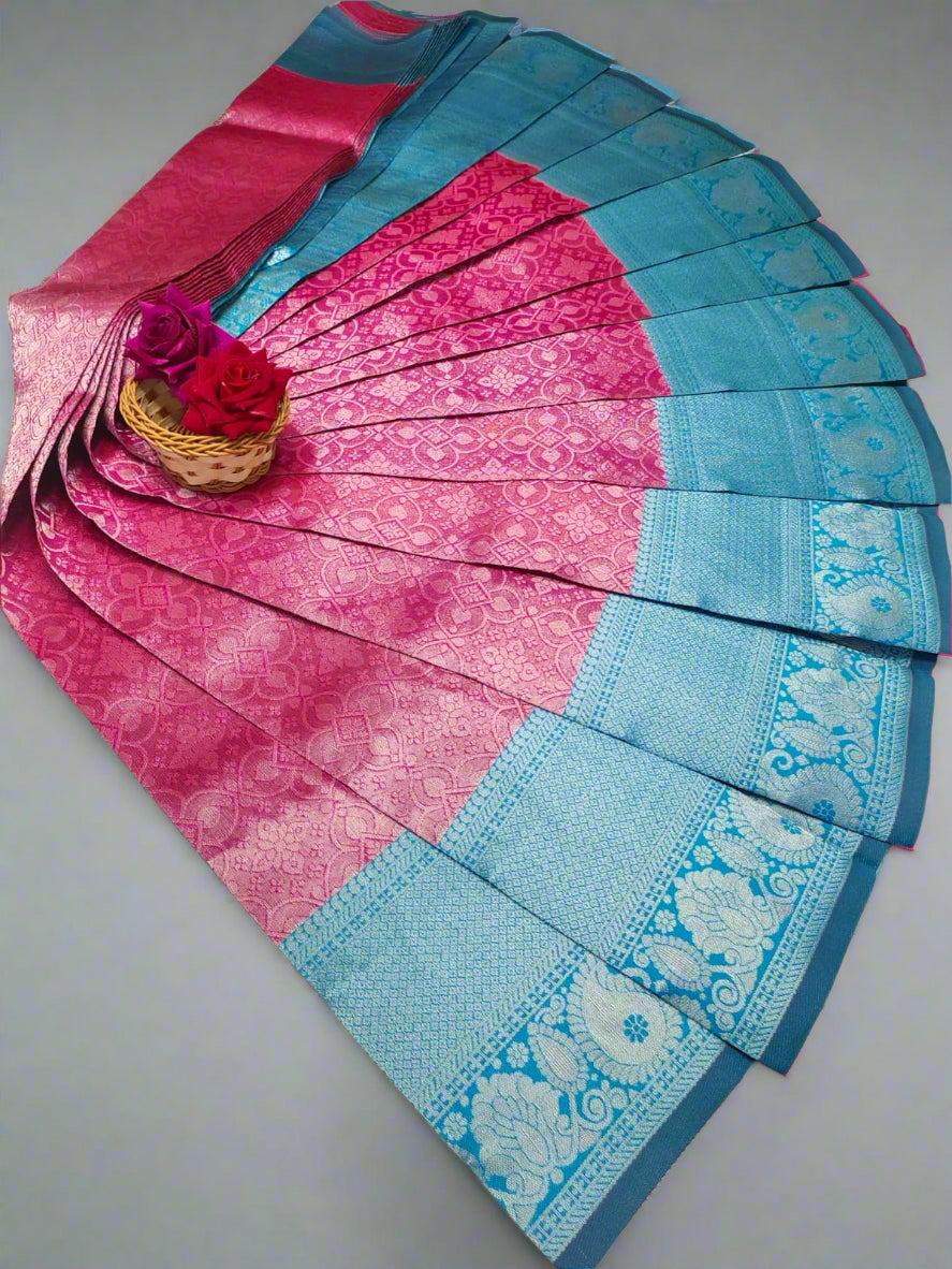 Silver Kubera Pattu